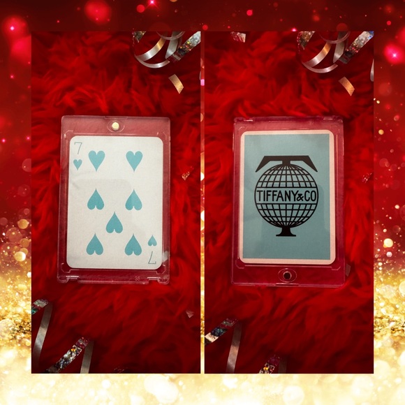 Tiffany & Co. Other - ❤️‍🔥Tiffany&Co.🩵 “Limited Edition” Vintage Luxe Collectors/Playing Card- 7 of 🩵